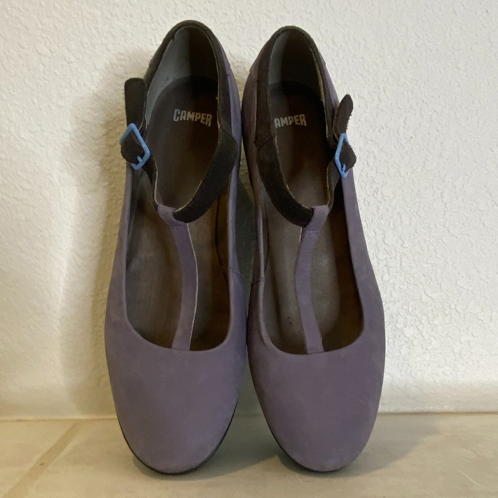 CAMPER T-Strap Platform Shoes - Picture 2 of 5